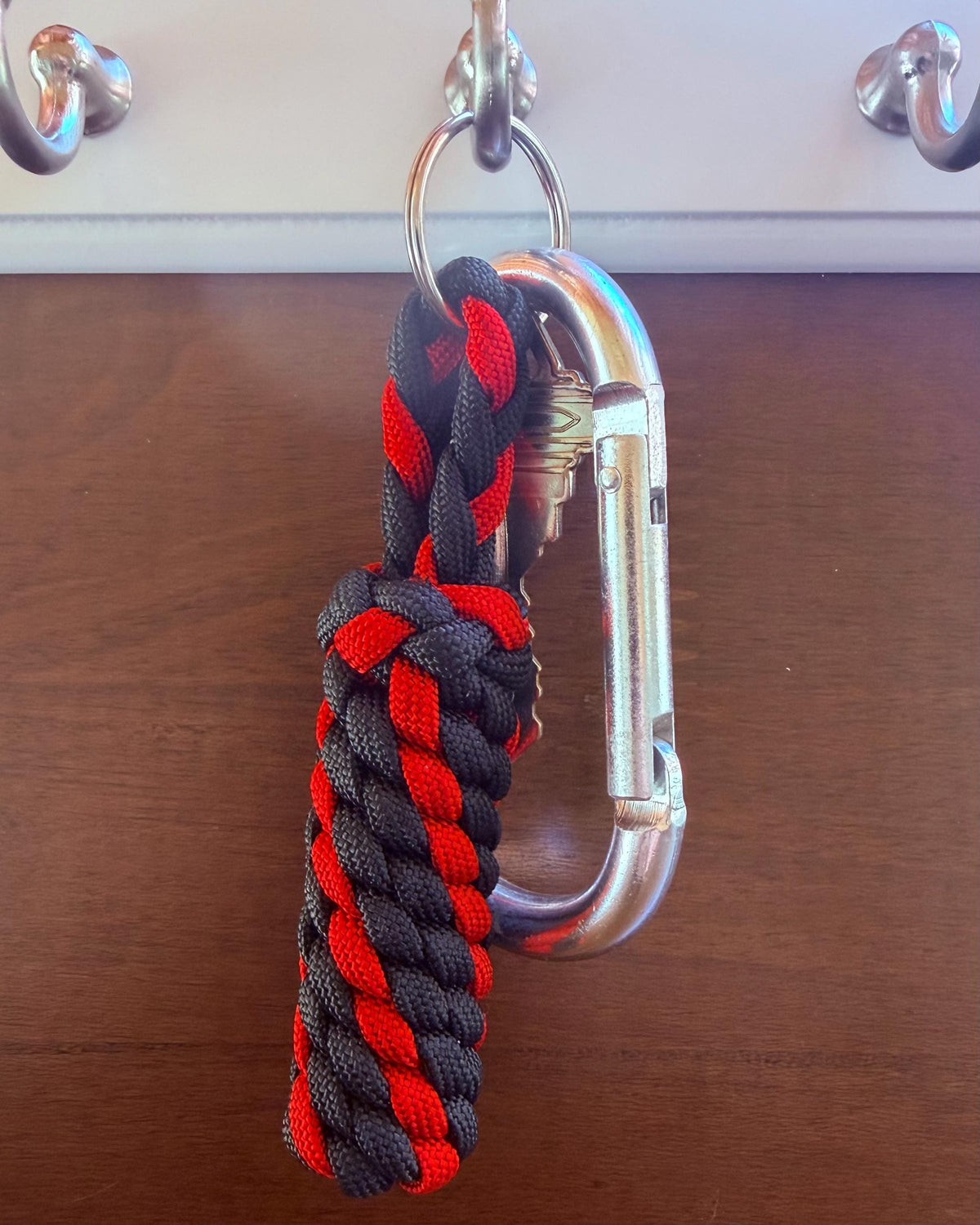 Personalized Key Chain, Custom Paracord Key Fob, Choose Your Own 3 Colors