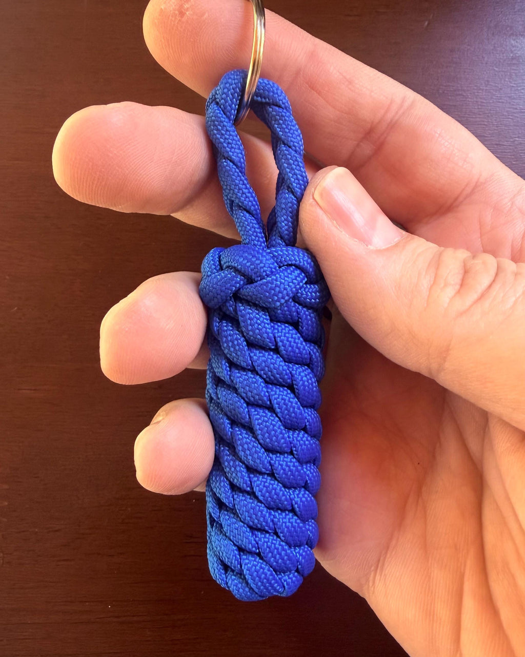 Paracord Keychain, Handmade Key Fob, Backpack Accessory