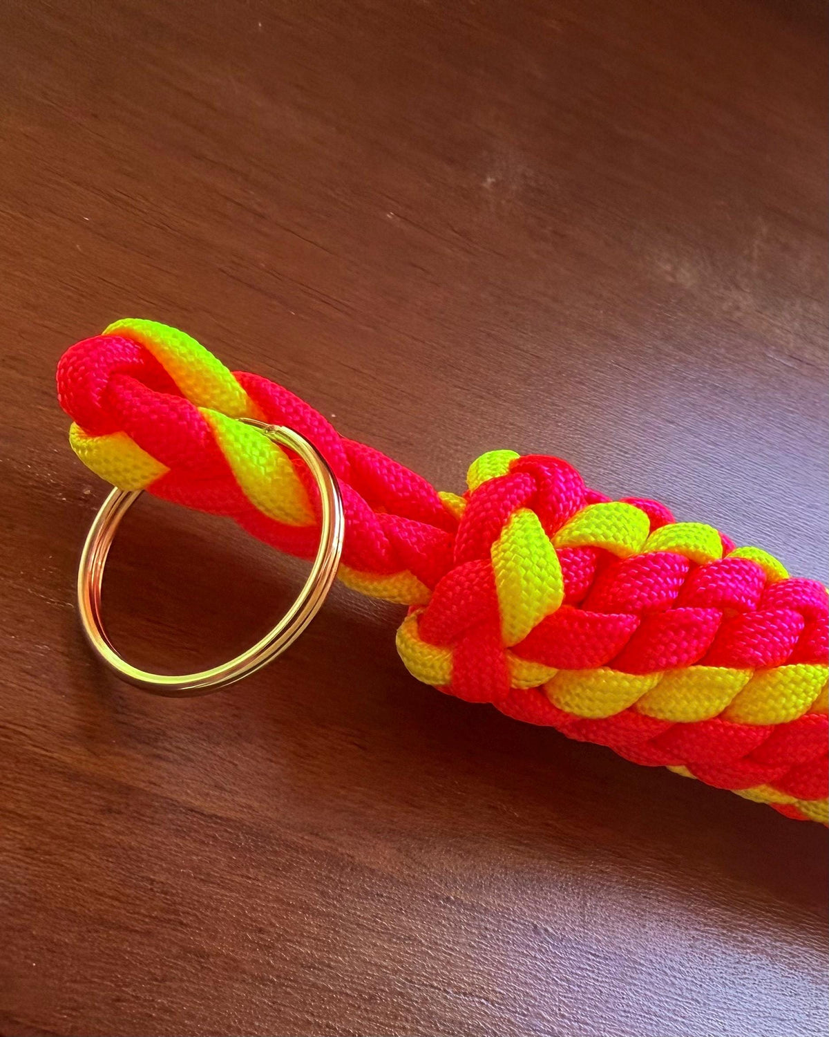 Personalized Key Chain, Custom Paracord Key Fob, Choose Your Own 3 Colors