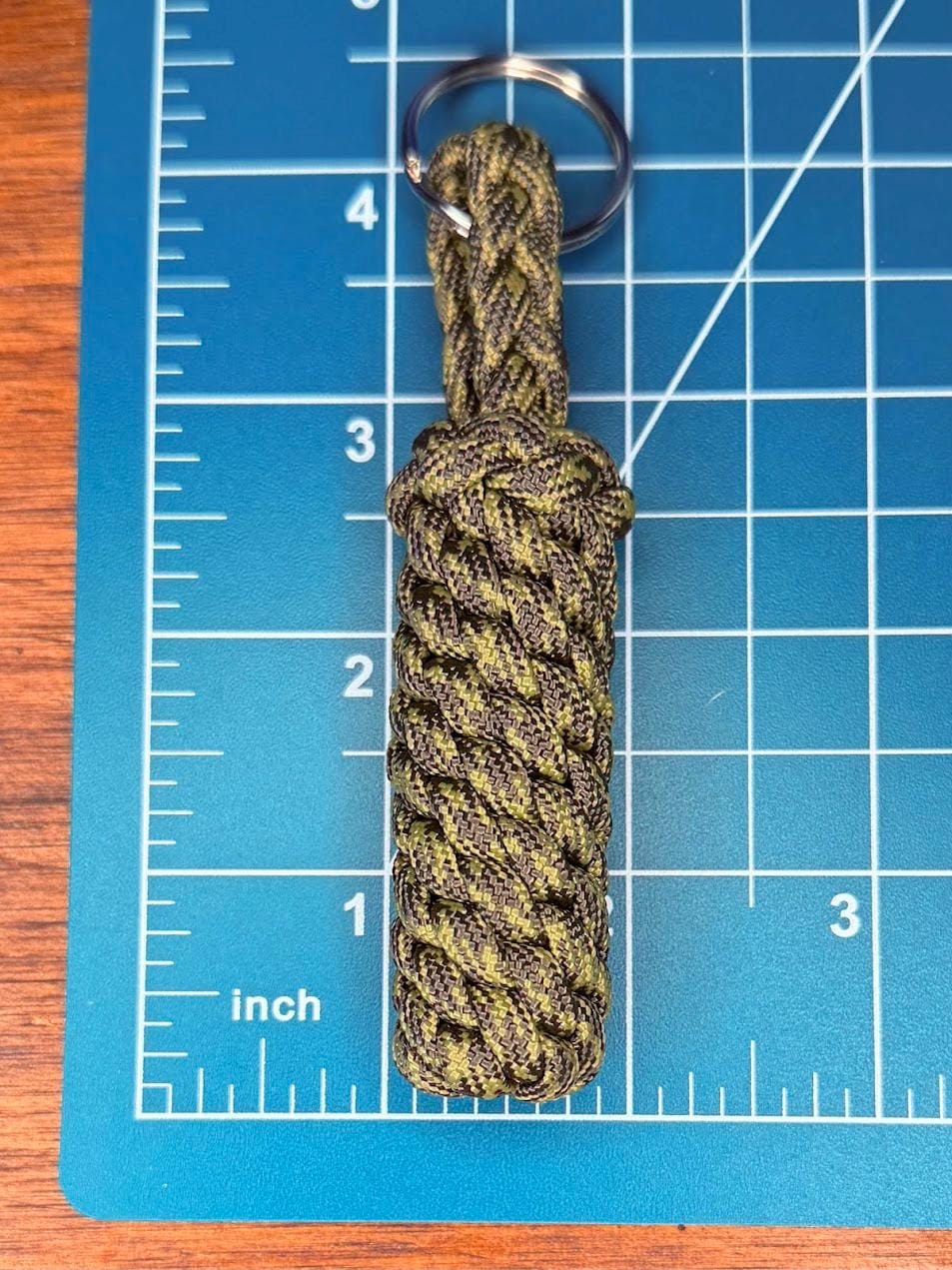 Camouflage Paracord Keychain | Handmade Keychain | Tactical EDC Gear