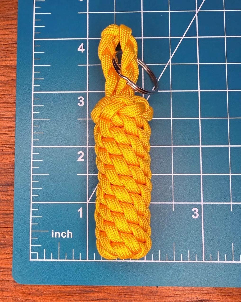 Paracord Keychain, Handmade Key Fob, Backpack Accessory