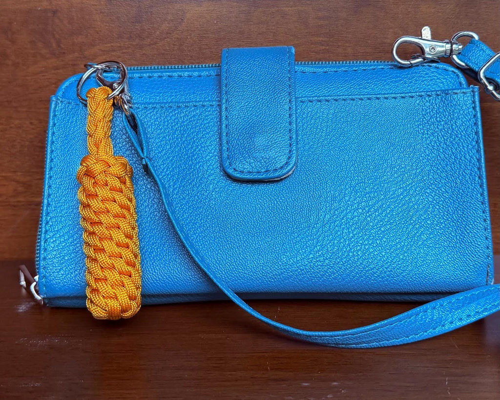 Paracord Keychain, Handmade Key Fob, Backpack Accessory