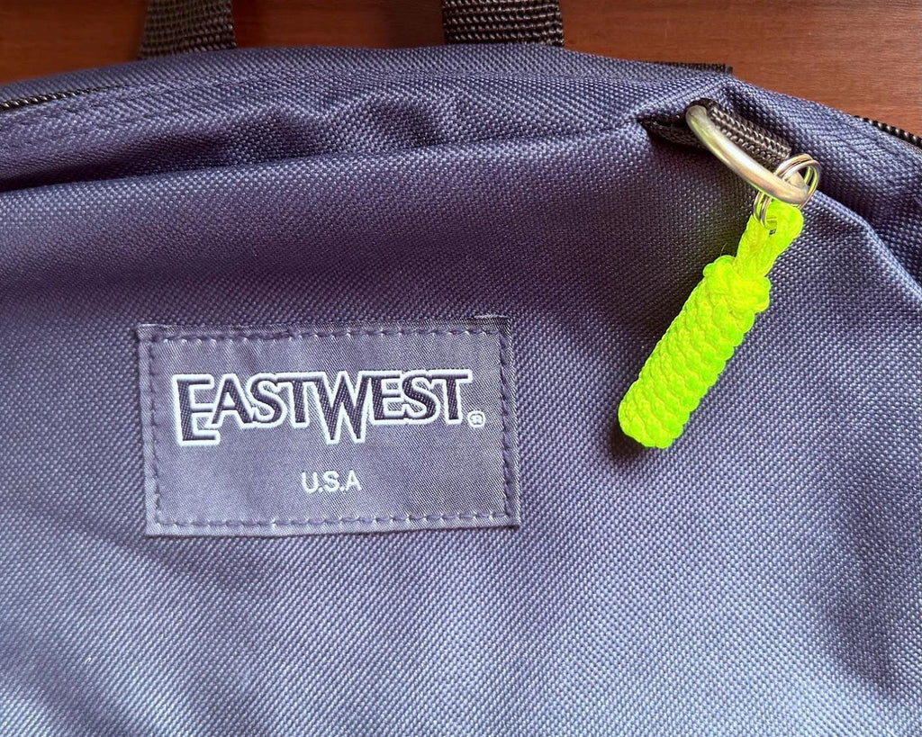 Mini Paracord Keychain, Compact Key Fob, Zipper Pull & Backpack Accessory